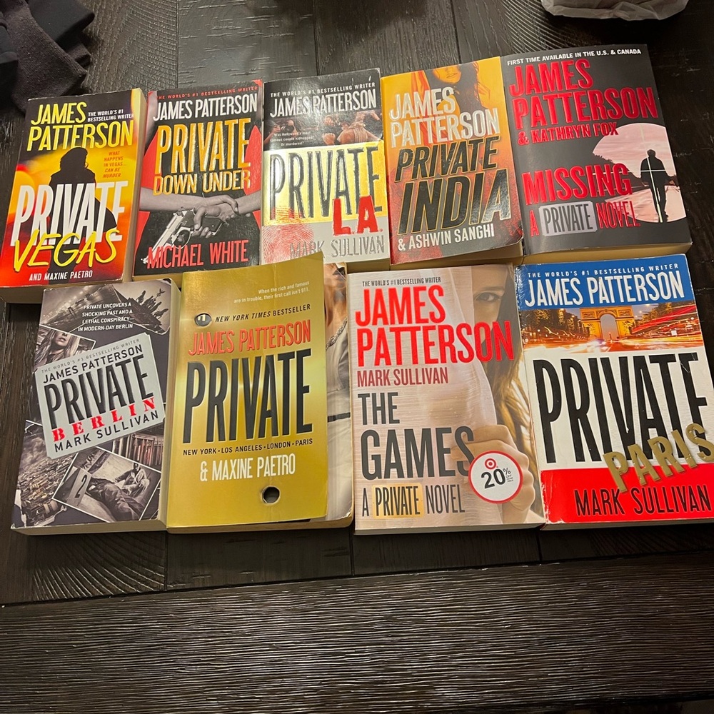 James Patterson series books